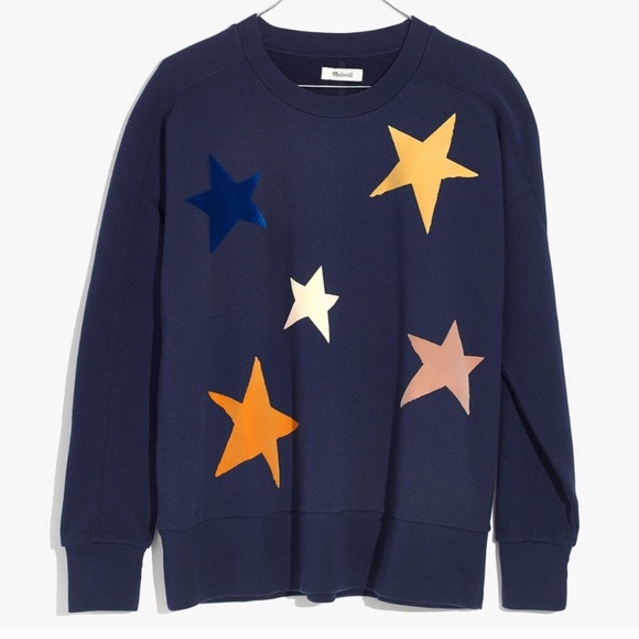 Madewell Tops - Miles By Madewell Star Sweatshirt